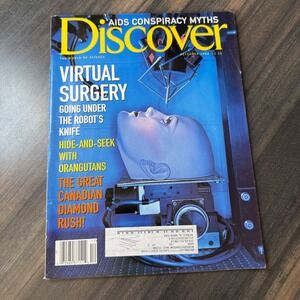 Discover Magazine December 1994 Virtual Surgery AIDS Conspiracy Myths Orangutans